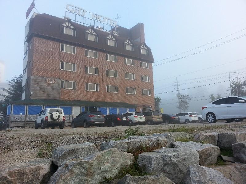 Green And Blue Hotel Pyeongchang Exterior photo
